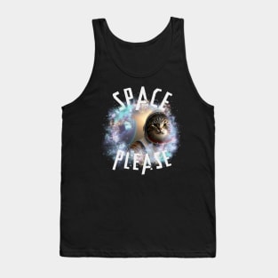 Solar System Funny Planet Shirt, Cat Astronaut Tshirt, Science Teacher Astronomy Shirt, Universe Shirt,  Astronomer Science Space Gifts Tank Top